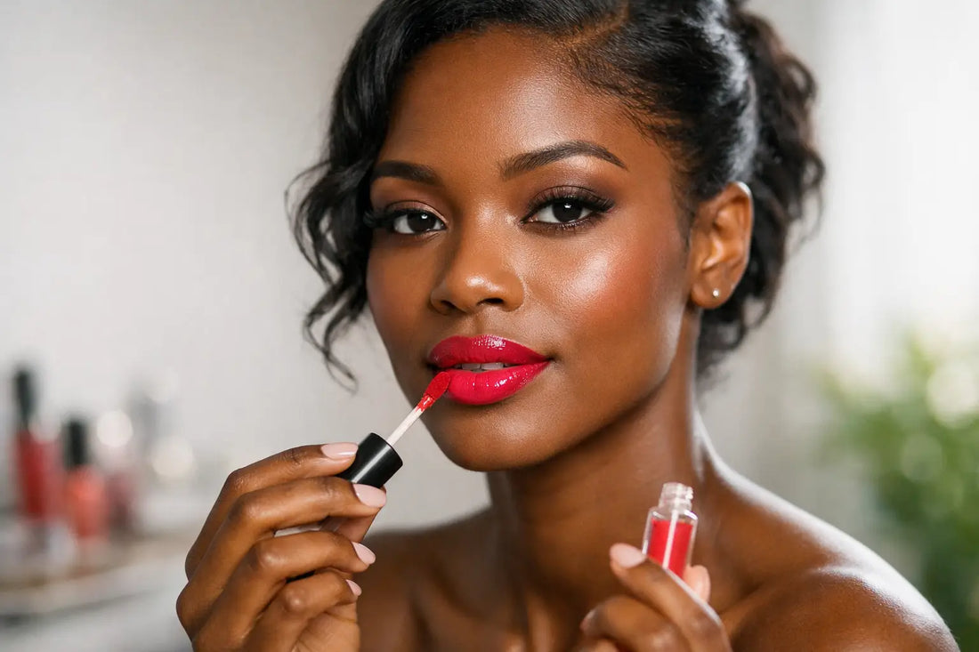 Lip Tint for Dark Skin That Really Pops