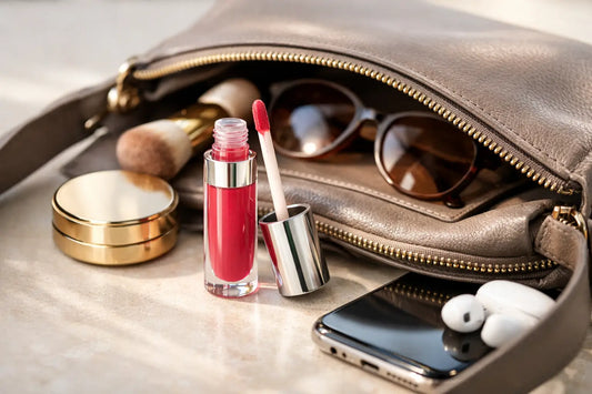Why a Glossy Lip Tint Belongs in Your Bag